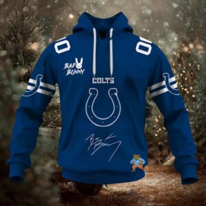Personalized Colts Bad Bunny Bowl LX 2026 Official Hoodie