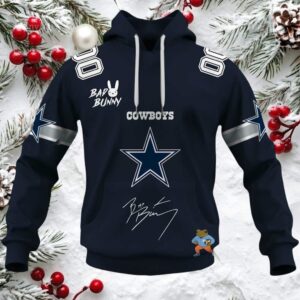 Personalized Cowboys Bad Bunny Bowl LX 2026 Official Hoodie