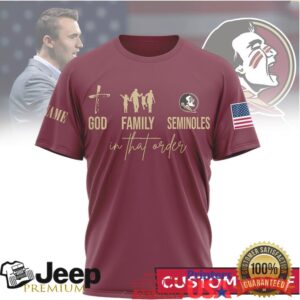 Personalized Florida State University Seminoles God Family Seminoles Shirt Personalized Florida State University Seminoles God Family Seminoles Shirt