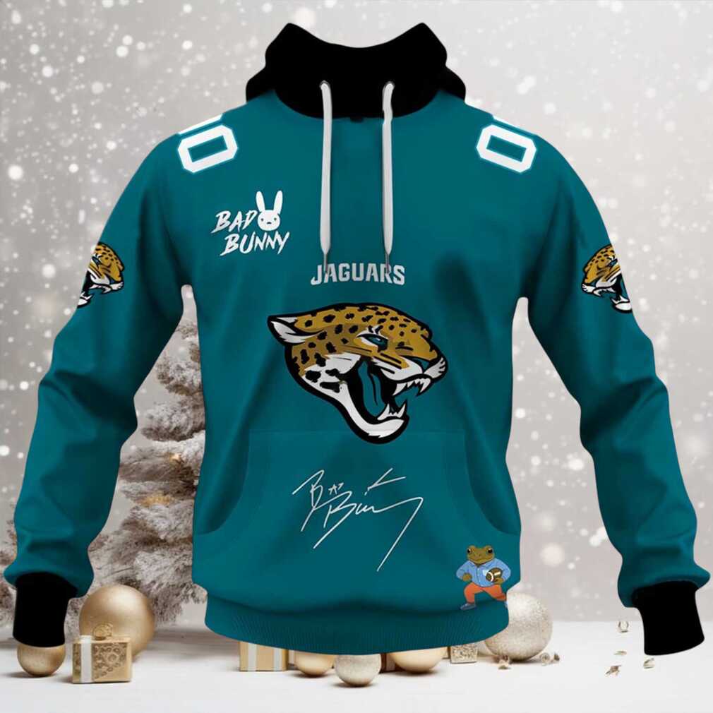 Personalized Jaguars Bad Bunny Bowl LX 2026 Official Hoodie Personalized Jaguars Bad Bunny Bowl LX 2026 Official Hoodie