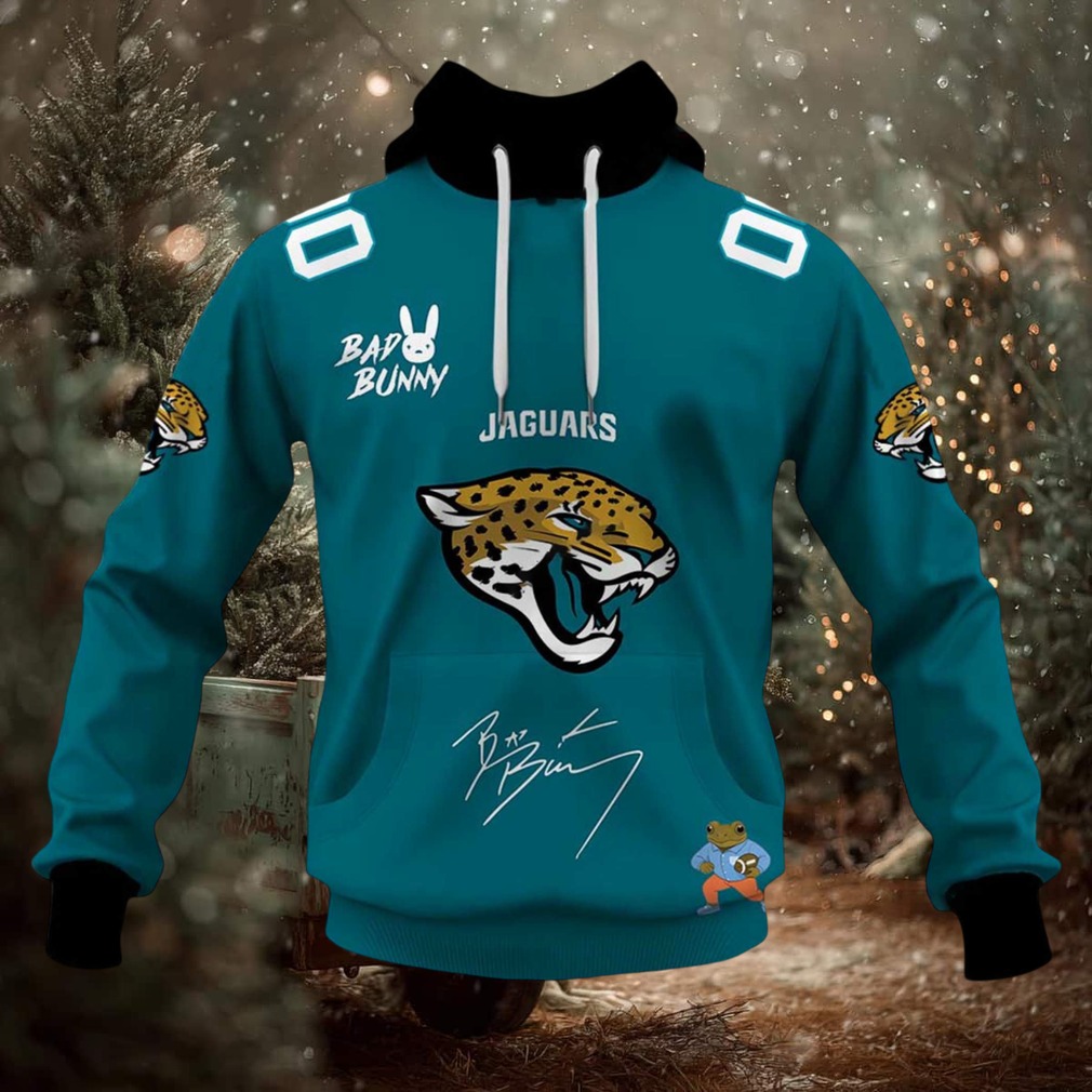 Personalized Jaguars Bad Bunny Bowl LX 2026 Official Hoodie Personalized Jaguars Bad Bunny Bowl LX 2026 Official Hoodie