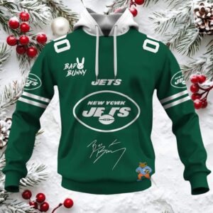 Personalized Jets Bad Bunny Bowl LX 2026 Official Hoodie