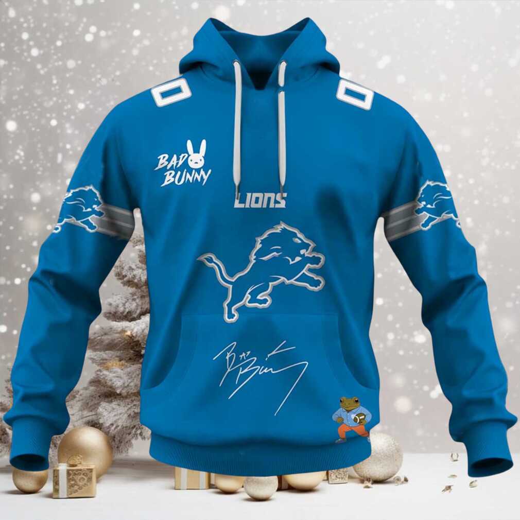 Personalized Lions Bad Bunny Bowl LX 2026 Official Hoodie Personalized Lions Bad Bunny Bowl LX 2026 Official Hoodie