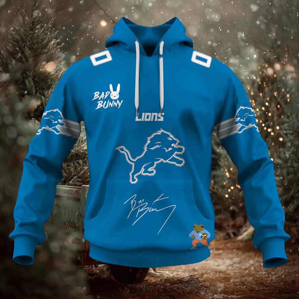 Personalized Lions Bad Bunny Bowl LX 2026 Official Hoodie Personalized Lions Bad Bunny Bowl LX 2026 Official Hoodie