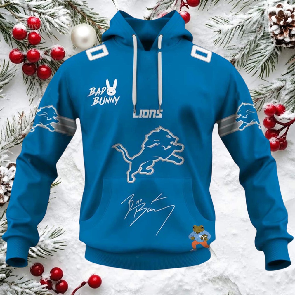 Personalized Lions Bad Bunny Bowl LX 2026 Official Hoodie Personalized Lions Bad Bunny Bowl LX 2026 Official Hoodie