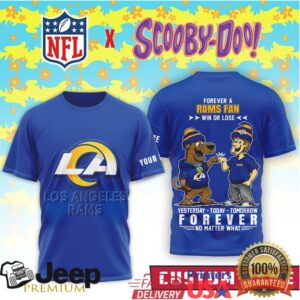 Personalized Los Angeles Rams Scooby Doo Win Or Lose NFL Fan Shirt