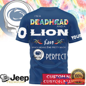 Personalized Penn State Nittany Lions Deadhead Fan Custom T Shirt