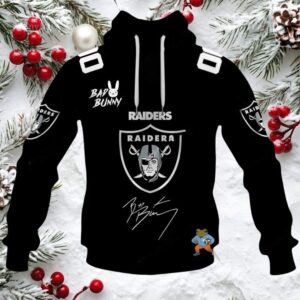 Personalized Raiders Bad Bunny Bowl LX 2026 Official Hoodie