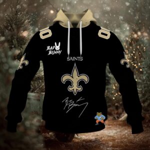 Personalized Saints Bad Bunny Bowl LX 2026 Official Hoodie