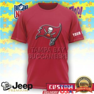 Personalized Tampa Bay Buccaneers Scooby Doo Fan Custom Name Tee