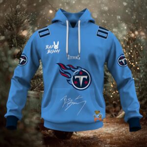 Personalized Titans Bad Bunny Bowl LX 2026 Official Hoodie
