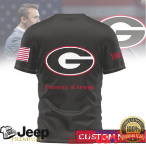 Personalized University of Georgia Bulldogs God Family Team Spirit Tee