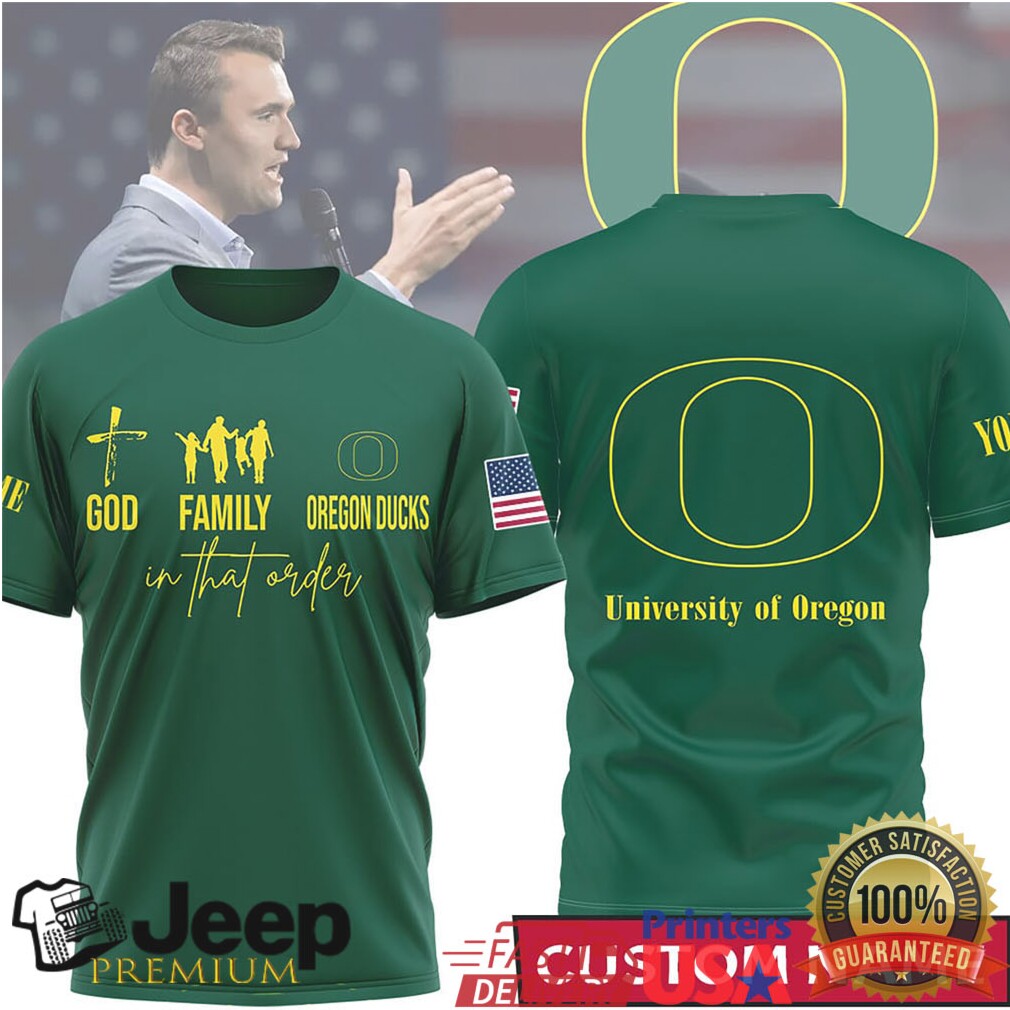 Personalized University of Oregon Ducks God Family Oregon Green Tee Personalized University of Oregon Ducks God Family Oregon Green Tee