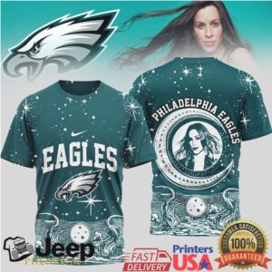 Philadelphia Eagles Alanis Morissette Moon Celestial T Shirt Philadelphia Eagles Alanis Morissette Moon Celestial T Shirt