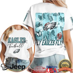 Philadelphia Eagles Fly Eagles Fly Football Fan Graphic Tee