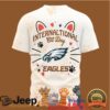 Los Angeles Chargers International Cat Day 3D All Over Print Tshirt Los Angeles Chargers International Cat Day 3D All Over Print Tshirt