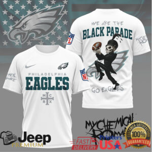 Philadelphia Eagles My Chemical Romance Black Parade T Shirt Philadelphia Eagles My Chemical Romance Black Parade T Shirt