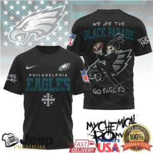 Philadelphia Eagles My Chemical Romance Black Parade T Shirt