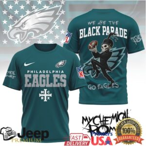 Philadelphia Eagles My Chemical Romance Black Parade T Shirt