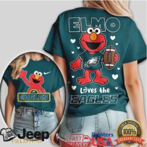 Philadelphia Eagles Official NFL Elmo Fan 3D Shirt