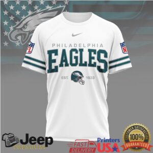 Philadelphia Eagles Official NFL Heritage 3D Shirt