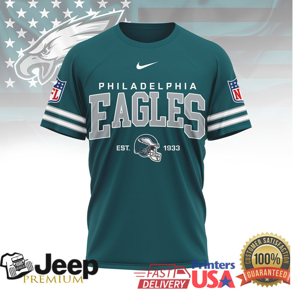 Philadelphia Eagles Official NFL Heritage 3D Shirt Philadelphia Eagles Official NFL Heritage 3D Shirt