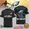 Philadelphia Eagles Official NFL Elmo Fan 3D Shirt Philadelphia Eagles Official NFL Elmo Fan 3D Shirt