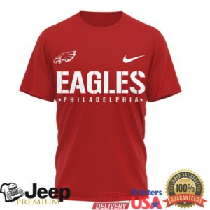 Philadelphia Eagles Official NFL Scooby Doo Red Friday T shirt
