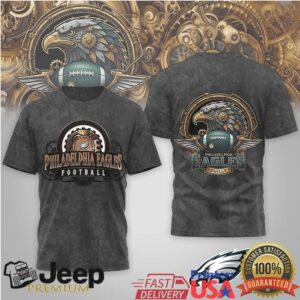 Philadelphia Eagles Official NFL Steampunk T shirt