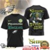 Philadelphia Eagles Kawaii Mascot Cherry Blossom Tshirt Philadelphia Eagles Kawaii Mascot Cherry Blossom Tshirt