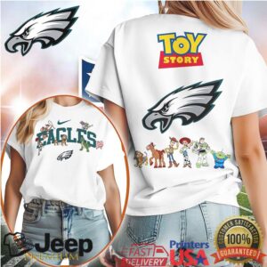 Philadelphia Eagles Toy Story Woody and Buzz Fan Graphic Tee