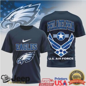 Philadelphia Eagles Us Air Force Military Tshirt