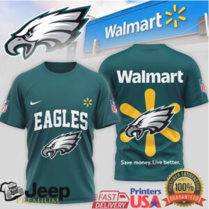 Philadelphia Eagles x Walmart Collaboration Style Performance Shirt