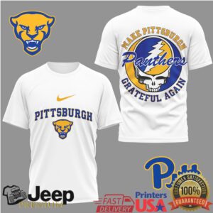 Pittsburgh Panthers Official NCAA Grateful Game Day 3D Shirt