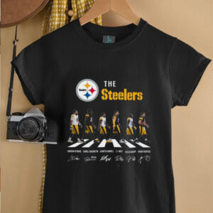Pittsburgh Steelers NFL Player Cross The Road Signature T Shirt Pittsburgh Steelers NFL Player Cross The Road Signature T Shirt