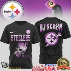 Pittsburgh Steelers Official NFL DJ Screw 3D Shirt Pittsburgh Steelers Official NFL DJ Screw 3D Shirt