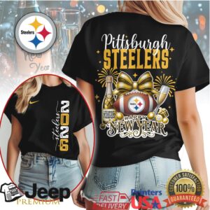 Pittsburgh Steelers Official NFL New Year New Game 3D Shirt