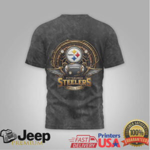 Pittsburgh Steelers Official NFL Steampunk T shirt
