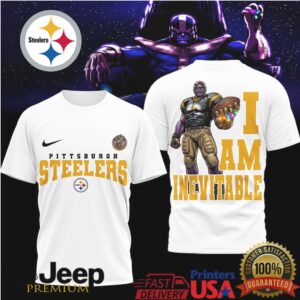 Pittsburgh Steelers Thanos Inevitable Tshirt