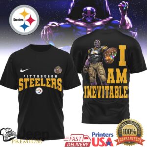 Pittsburgh Steelers Thanos Inevitable Tshirt