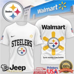 Pittsburgh Steelers x Walmart Spark Logo Mashup T Shirt