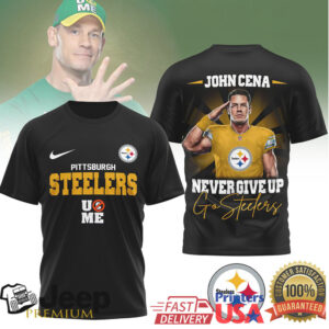 Pittsburgh SteelersOfficial NFL John Cena Fan 3D Shirt Pittsburgh SteelersOfficial NFL John Cena Fan 3D Shirt