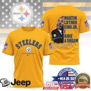 Pittsburgh SteelersOfficial NFL Martin Luther King JR. Day 3D Shirt Pittsburgh SteelersOfficial NFL Martin Luther King JR. Day 3D Shirt