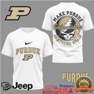 Purdue Boilermakers Official NCAA Grateful Game Day 3D Shirt