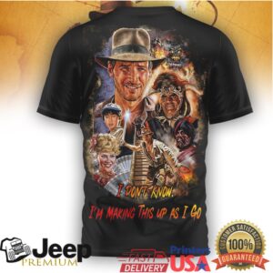 Raiders of the Lost Ark 40 Years Anniversary Indiana Jones Graphic Tee