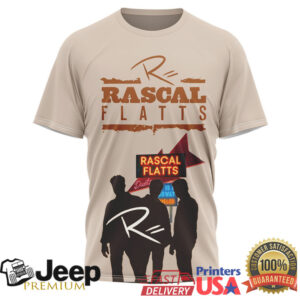 Rascal Flatts Life Is A Highway Tour Silhouette Greatest Hits Tee