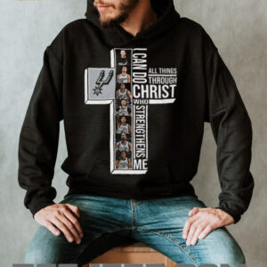 San Antonio Spurs I Can Do All Things Through Christ Who Strengthens Me T Shirt