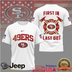 San Francisco 49Ers Firefighter Service Graphic Tee