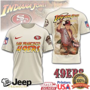 San Francisco 49Ers Indiana Jones Mashup T Shirt