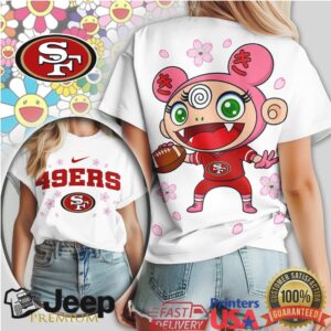 San Francisco 49Ers Murakami Style Character Tshirt